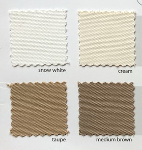 Outdoor Bezugsstoff Creme, Snow White, Medium Brown, Taupe