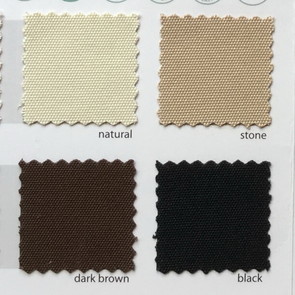 Outdoor Bezugsstoff  Wasserfest Natural, Stone, Black & Dark Brown