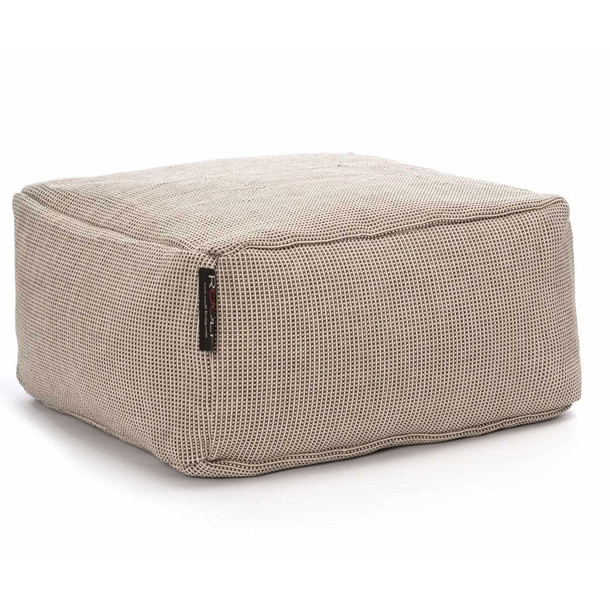 Dotty Outdoor - Pouf in der Farbe Beige