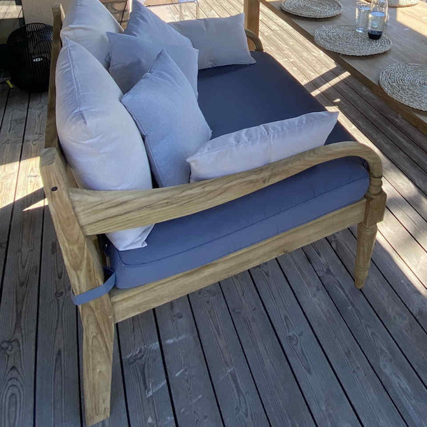 Java Daybed aus Teak massiv, Vogelperspektive