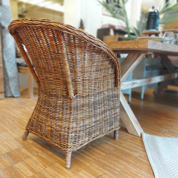 Bequemer Rattan-Sessel Salix