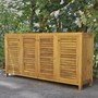 Sideboard Lamelle aus Massivholz Teak