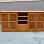 Mediaboard Sendling aus Teak Massivholz