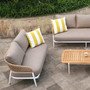 Ambiente Bild von oben von der Outdoor Lounge Como, exklusive Outdoor Moebel - MOEBEL KOLONIE Muenchen