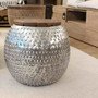 Ambientebild Beistelltisch aus Aluminium
