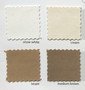 Outdoor Bezugsstoff Creme, Snow White, Medium Brown, Taupe
