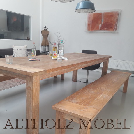 Altholz Tische und Möbel aus Teak